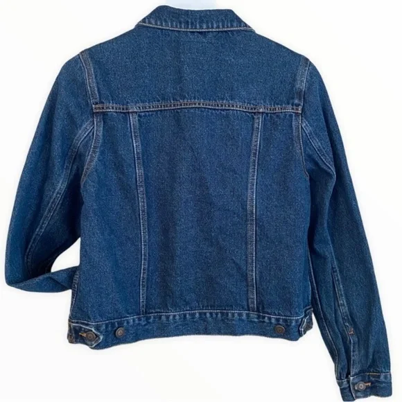 CE SCHMIDT Workwear Classic Trucker Type Blue Denim Jacket size Small. NWOT. - Picture 2 of 7